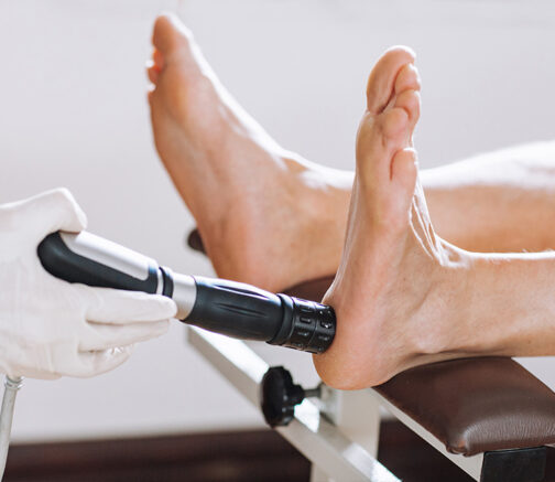 Shockwave therapy treatment