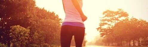 woman running