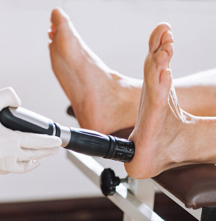 Shockwave therapy treatment