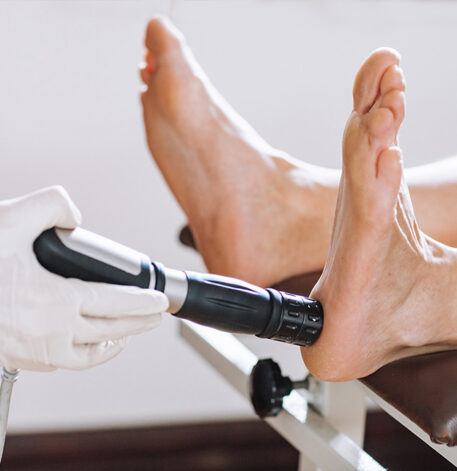 Shockwave therapy treatment