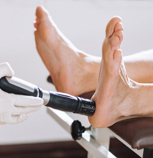 Shockwave therapy treatment
