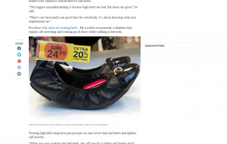 Article: How to avoid bad shoe decisions