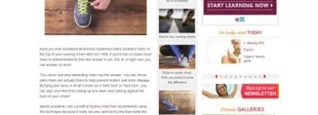 Article: Prevent blisters from running